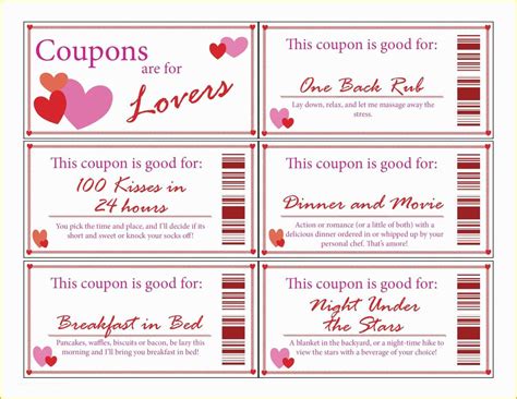 Free Coupon Template Of 25 Love Coupon Templates Psd Ai Eps Pdf