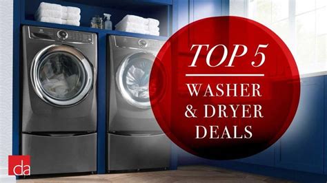 When you stack them one on top of the other than your space will save. Best Washer and Dryer Set 2020: Our Top 8 Picks in 2020 ...