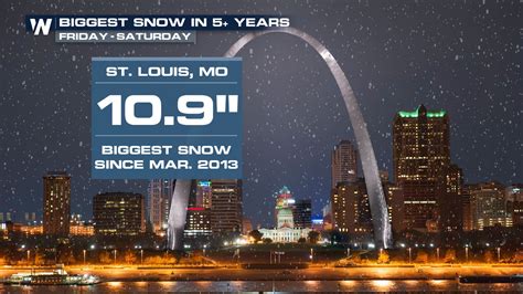 Washington Baltimore St Louis See Biggest Snowstorm In Years