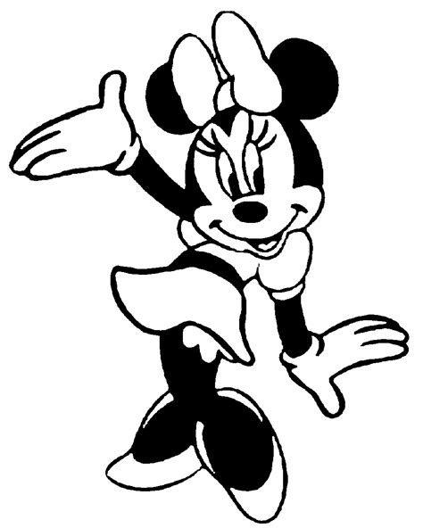 Minnie Mouse For Printing Clip Art Library