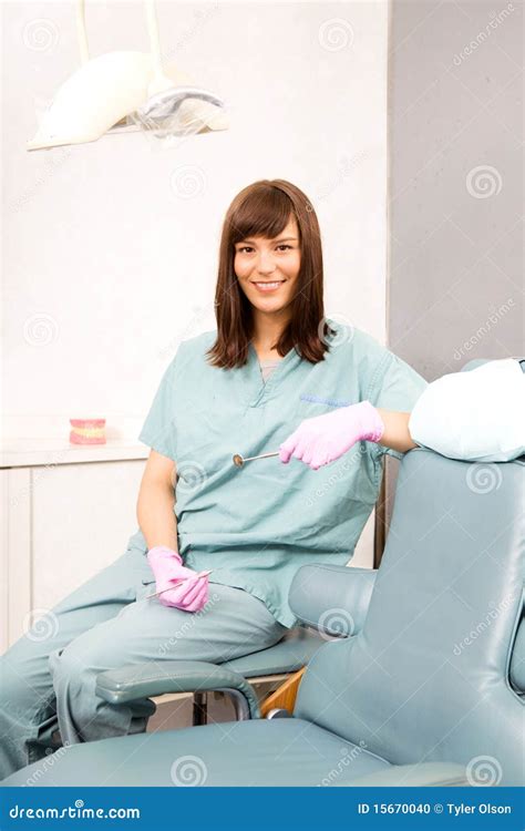 Dental Assistant Stock Photo Image Of Hygiene Clinical 15670040