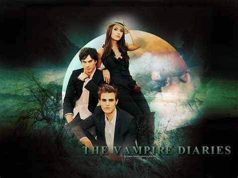 Image Wallpaper Tvd Trio The Vampire Diaries Wiki Fandom