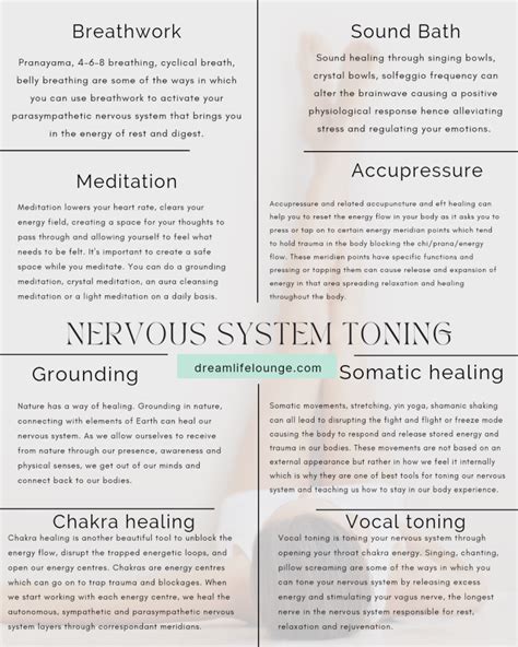 How To Tone Your Nervous System Artofit
