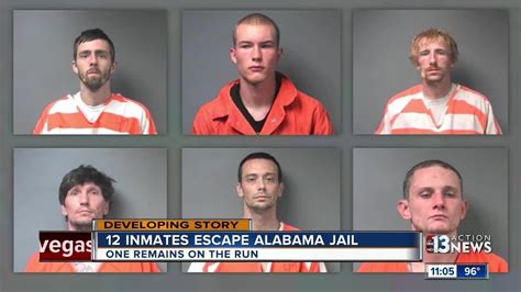 12 Inmates Escape Alabama Jail Youtube