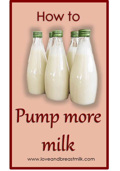Tons Of Great Tips For Increasing The Amount Of Milk You Pump Breastfeeding Problems