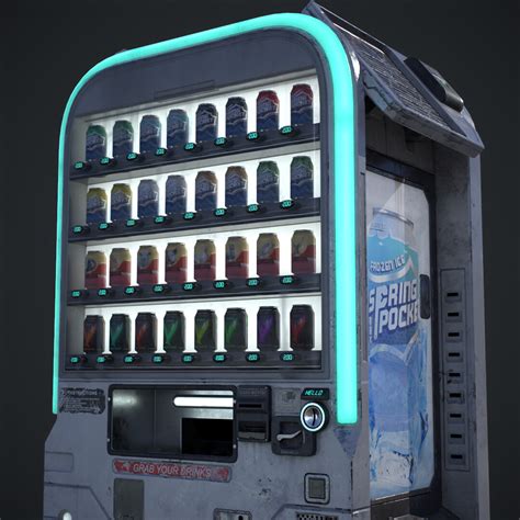 Artstation Futuristic Vending Machine