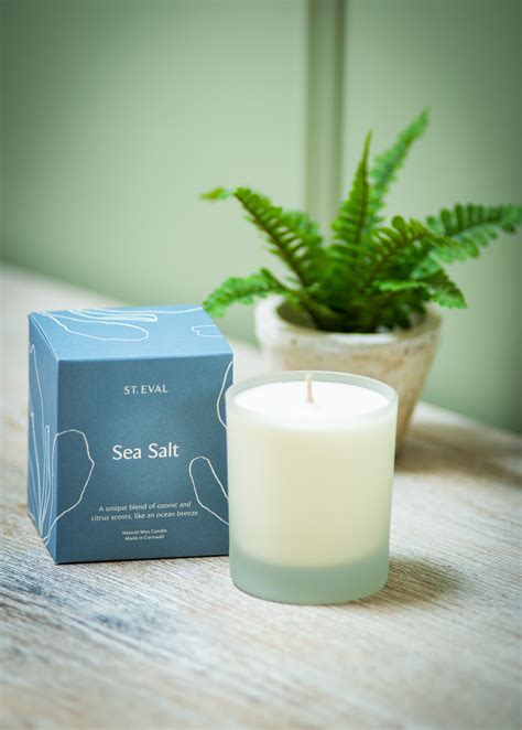 St Eval Sea Salt Candle Moutan