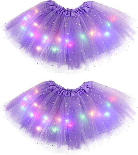 Mother And Kids Girls Clothing 2020 New Year Gradation Light Led Kids