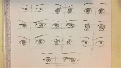 How To Draw Manga Eyes Boy How To Draw Female Anime Eyes Tutorial