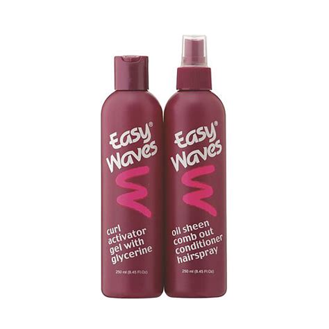 Easy Waves Curl Activator Gel And Conditioner Hairspray 250m Med365