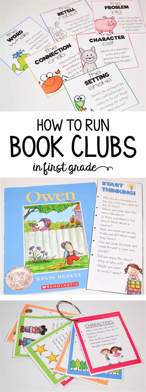 Momjunction has compiled a list of fun classroom games for. How to run book clubs in first grade! Tips and resources ...