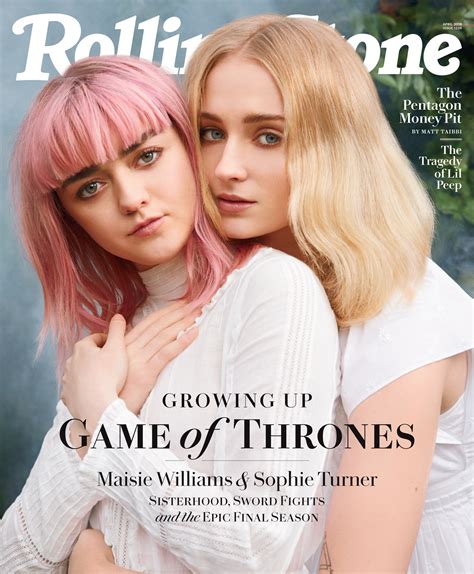 Sophie Turner Maisie Williams On Game Of Thrones Finale Cover Story
