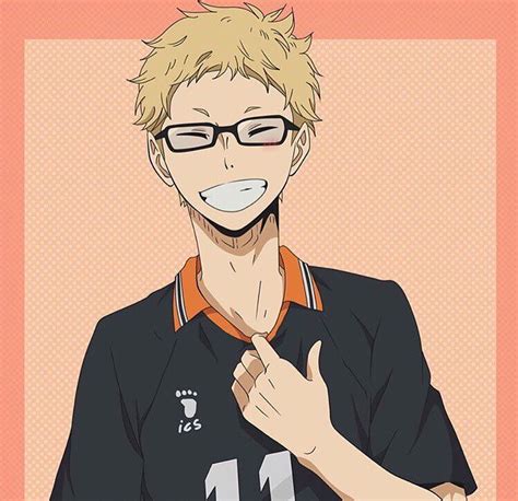 Tsukki Smileeee Haikyuu Tsukishima Haikyuu Characters Tsukishima Kei