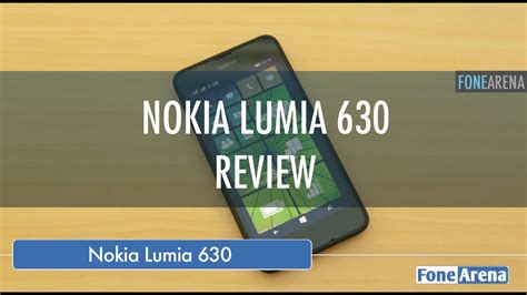 Nokia Lumia 630 Review Youtube