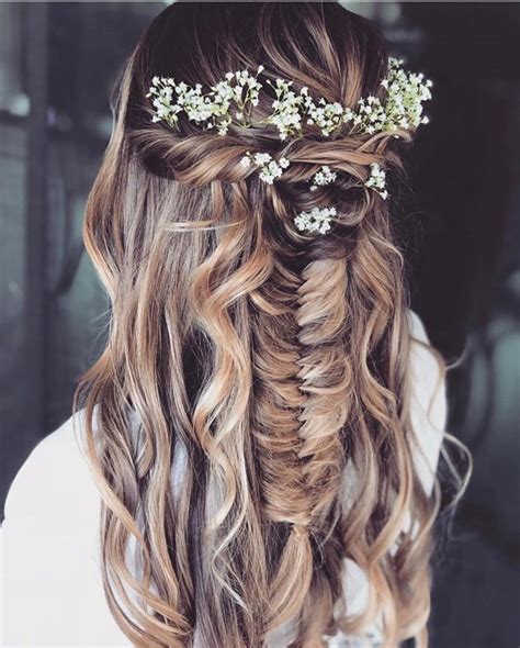 25 Stunning Boho Bridal Hairstyles The Glossychic