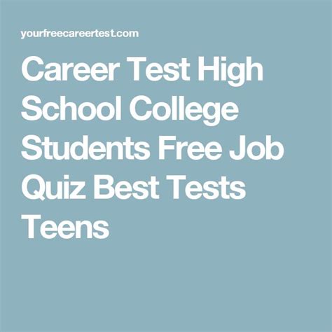 The 25 Best Career Test Free Ideas On Pinterest Myers Briggs Test
