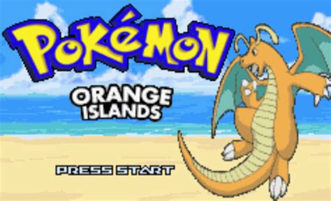 Pokemon Orange Islands Pokemon Fire Red Hack Gba Rom Gb Advance Game