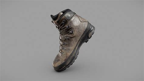 Old Lowa Gore Tex Boot 2022 Buy Royalty Free 3d Model By Inciprocal
