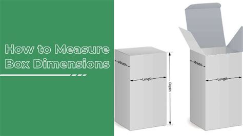 How To Measure Box Dimensions Complete Guide
