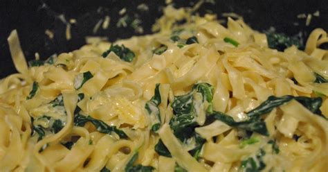 Creamy Tagliatelle with Spinach Recipe | Yummly