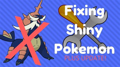 Fixing Shiny Pokemon Samurott Update Youtube