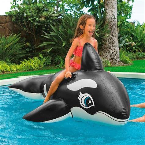 Inflatable Orca Animal Figure With Handles 213cm Intex 58561 — Bricowork