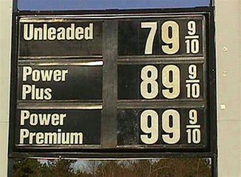 This Was The Price Of Gas When I Started Driving My Childhood
