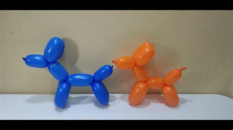 How To Make A Balloon Dog Very Easy Youtube