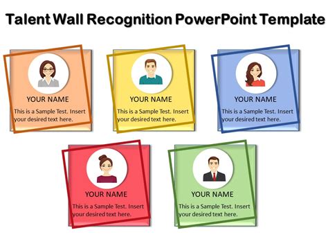 Talent Wall Recognition Powerpoint Template Slide Slidevilla