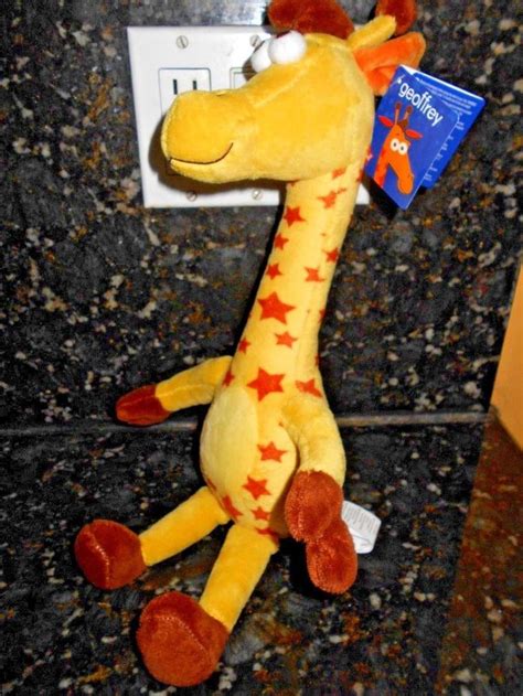 TOYS R US GEOFFREY GIRAFFE STUFFED PLUSH 12" -NWT!! #ToysRUs | Toys r