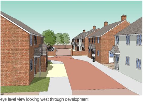 Hodnet North Shropshire Station Road Housing Development Concept