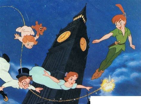 Peter Pan Wendy John And Michael Darling In 2022 Disney Cartoons