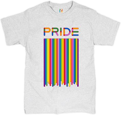 Amazon Com Pride Flag T Shirt Lgbt Support Gay Pride Month Same Sex