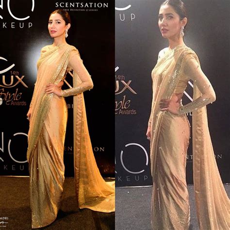 Mahira Khan Looks Gorgeous In Saree With Different Styles Super Stars Bio