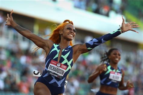 Because an olympic size swimming pool is 50 metres long. Sha'Carri Richardson left off U.S. Olympic 4x100m relay team