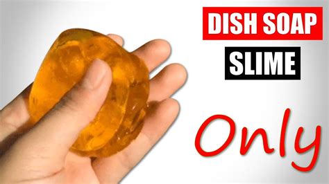 Dish Soap Slime Making How To Make Dish Soap Slime Without Glue Borax