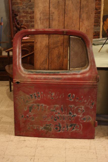 Pair of old Car Doors | Old cars, Car door, Antique shelves