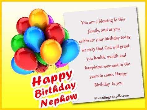 Happy Birthday Images For Nephew💐 Free Beautiful Bday Cards And