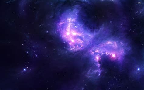 Purple Nebula Wallpaper Fondo De Pantalla Espacio Pc 2193047 Hd