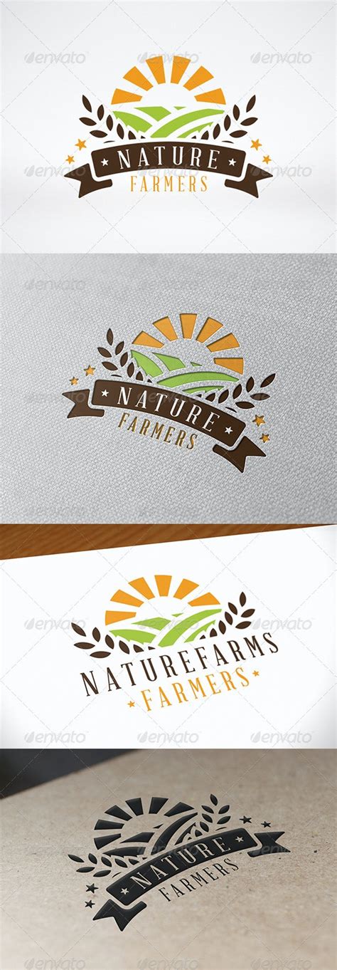 Green Farm Logo Template By Bosstwinsmusic Graphicriver