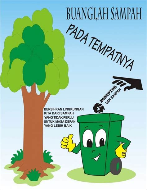 Poster Menjaga Kebersihan Lingkungan Homecare