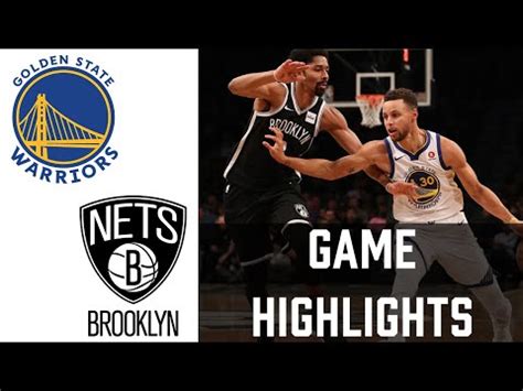 Visit espn to view the brooklyn nets team roster for the current season. Golden State Warriors vs Brooklyn Nets Game Highlights | NBA 2021 Season | December 22nd 2020 ...