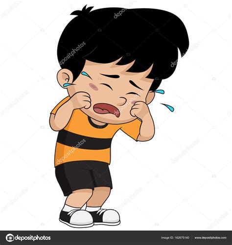 Kid Cryingvector And Illustration Stock Vector By ©eemprishotmail