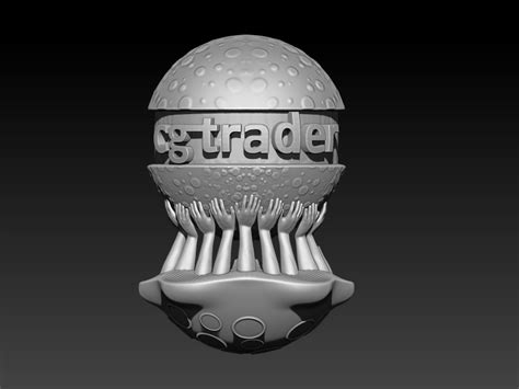 Cgtrader Logo 3d Model 3d Printable Max Obj Stl