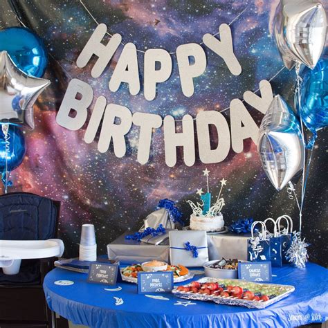 Space Birthday Party Theme Ideas Free Printables Space Birthday