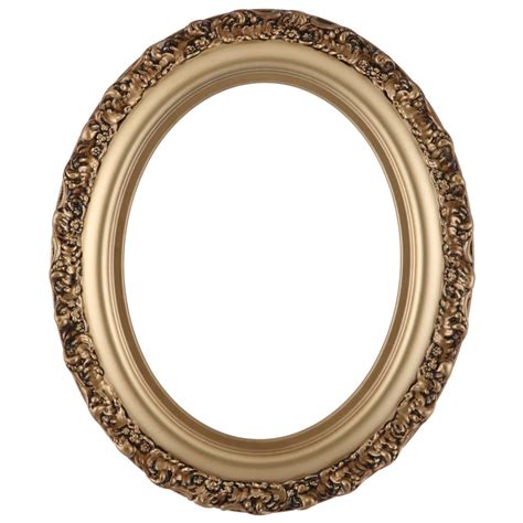 Oval Frame In Desert Gold Finish Antique Gold Picture Frames With