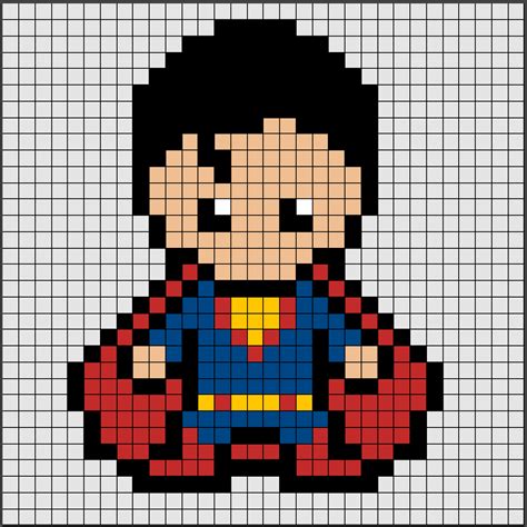 Pixel Art Superman 31 Idées Et Designs Pour Vous Inspirer En Images