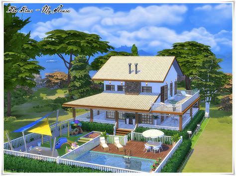 Ideias De Casas No The Sims 4 Ideias Criativas Decoração