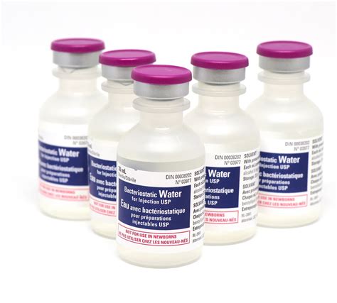 Sterile Water For Injection 30ml Vial Bacteriostatic Medical Mart