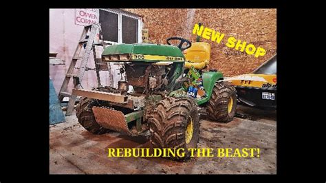 4x4 John Deere Mud Mower Rebuild 01 Youtube